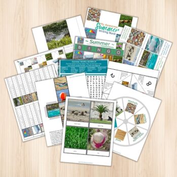 Montessori Friendly Summer Activities Printable Bundle + Lesson Plan